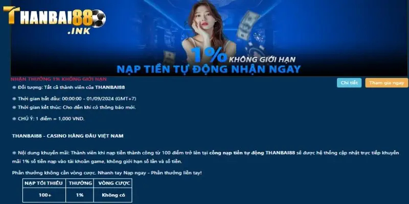 Nhà cái triển khi khuyến mãi khi nạp casino áp dụng cho người mới