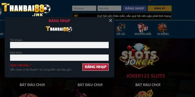 Sự cố không đăng nhập được tài khoản có thể do nhiều nguyên nhân
